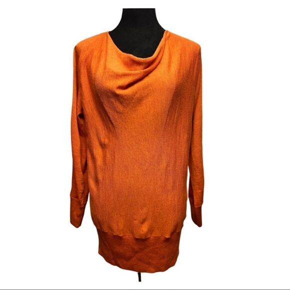Talbots Orange Merino Wool Sweater - Picture 2 of 7